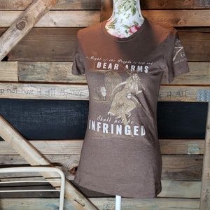 Grunt style women tee size L